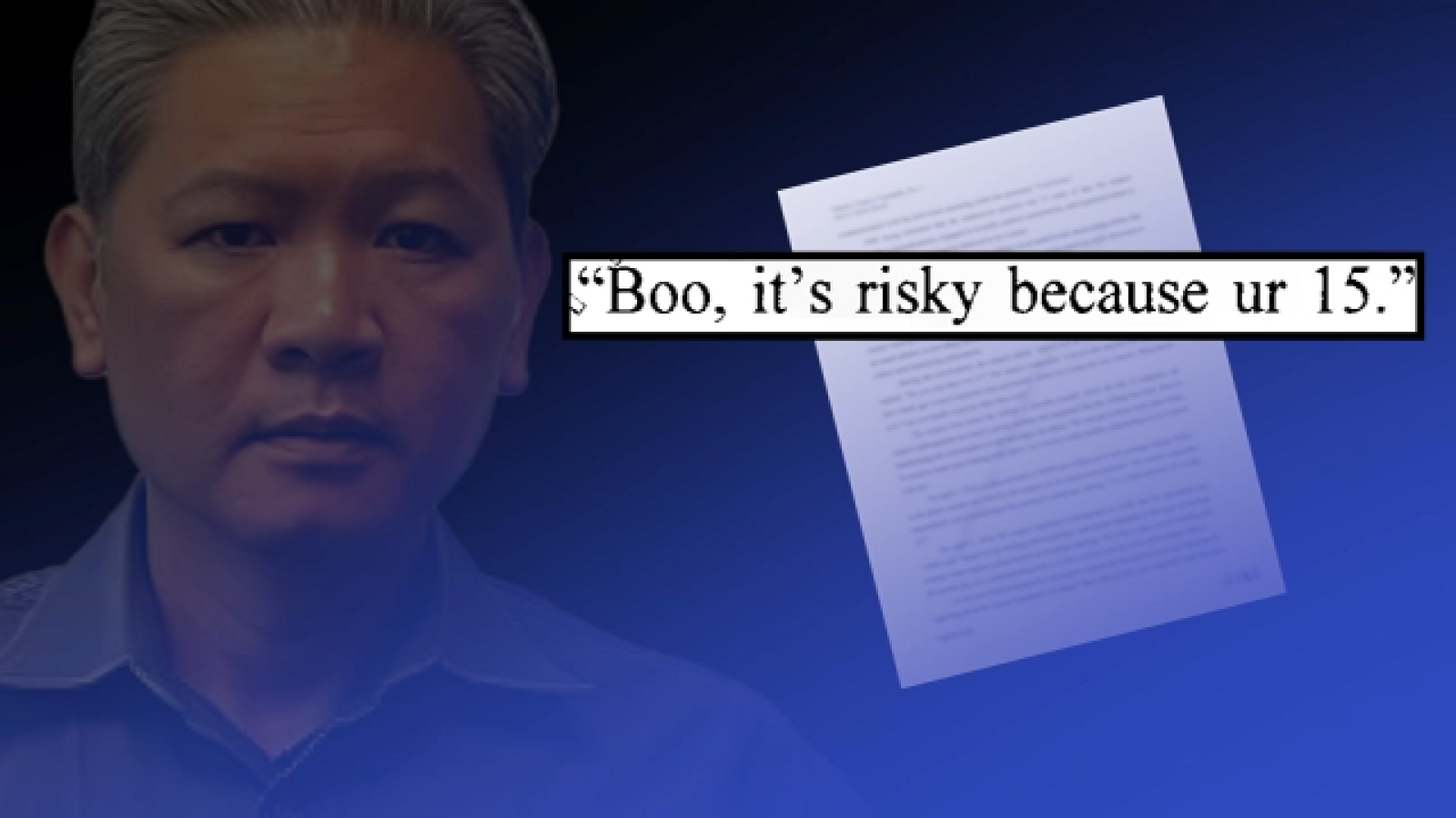 Search warrant details messages Houston Police Department Lt. Quoc Viet Ngo is accused of sending undercover cop posing as teen