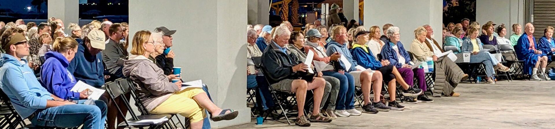 Sunrise service - Port Aransas South Jetty