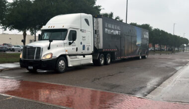 Twice the charm … DMC Transportation Training Services delivered The Wall That Heals from Corpus Christi to next tour stop for second year in a row