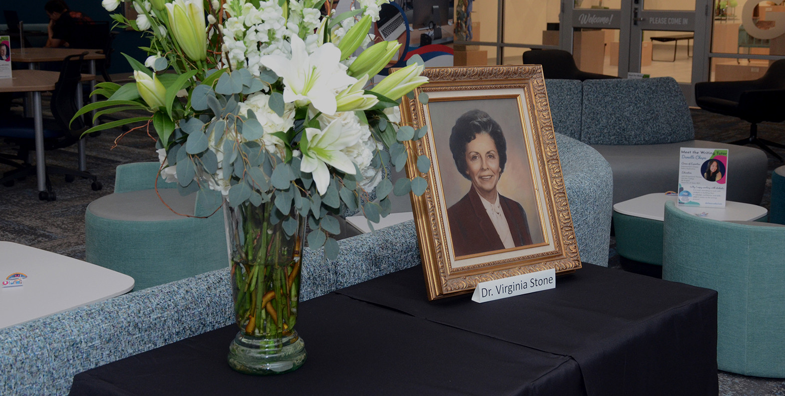 Del Mar College celebrates Stone Writing Center’s Golden Anniversary on April 15 with open house and recognition of namesake, Dr. Virginia Stone