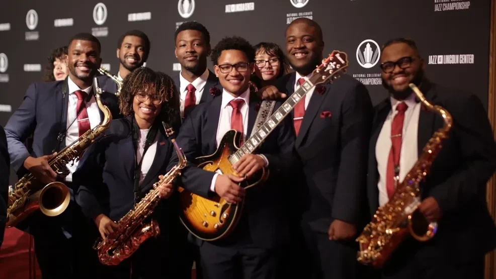 | Credit: Huston-Tillotson Jazz{ }Huston-Tillotson’s Jazz Orchestra earns third place at the National Collegiate Jazz Competition, marking a major milestone for the rising program.