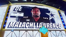 Apr 23, 2026; Pittsburgh, PA, USA; UCF Knights defensive lineman Malachi Lawrence is selected by the Dallas Cowboys as the number 23 pick during the 2026 NFL Draft at Acrisure Stadium.