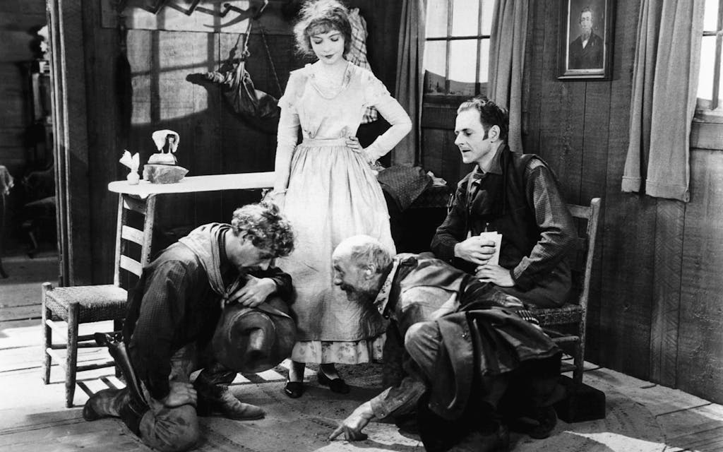 Lillian Gish in The Wind.