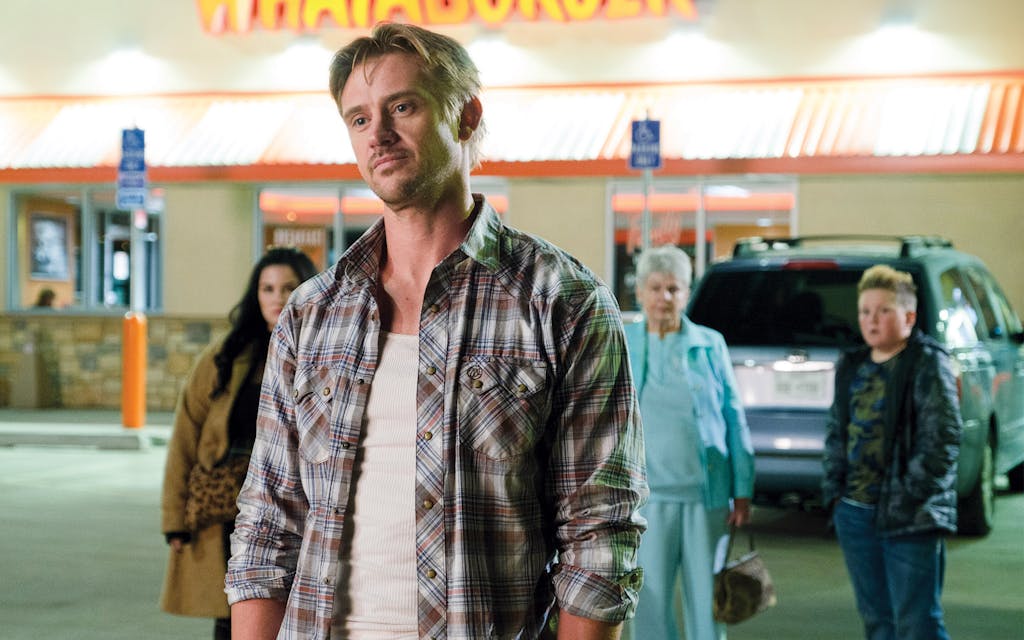 Boyd Holbrook in Vengeance.