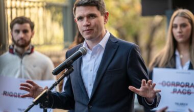 James Talarico calls for suspending the federal gas tax