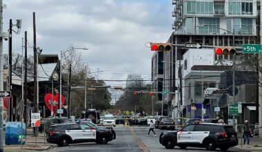 Three dead, including suspect, and 14 injured after Austin shooting