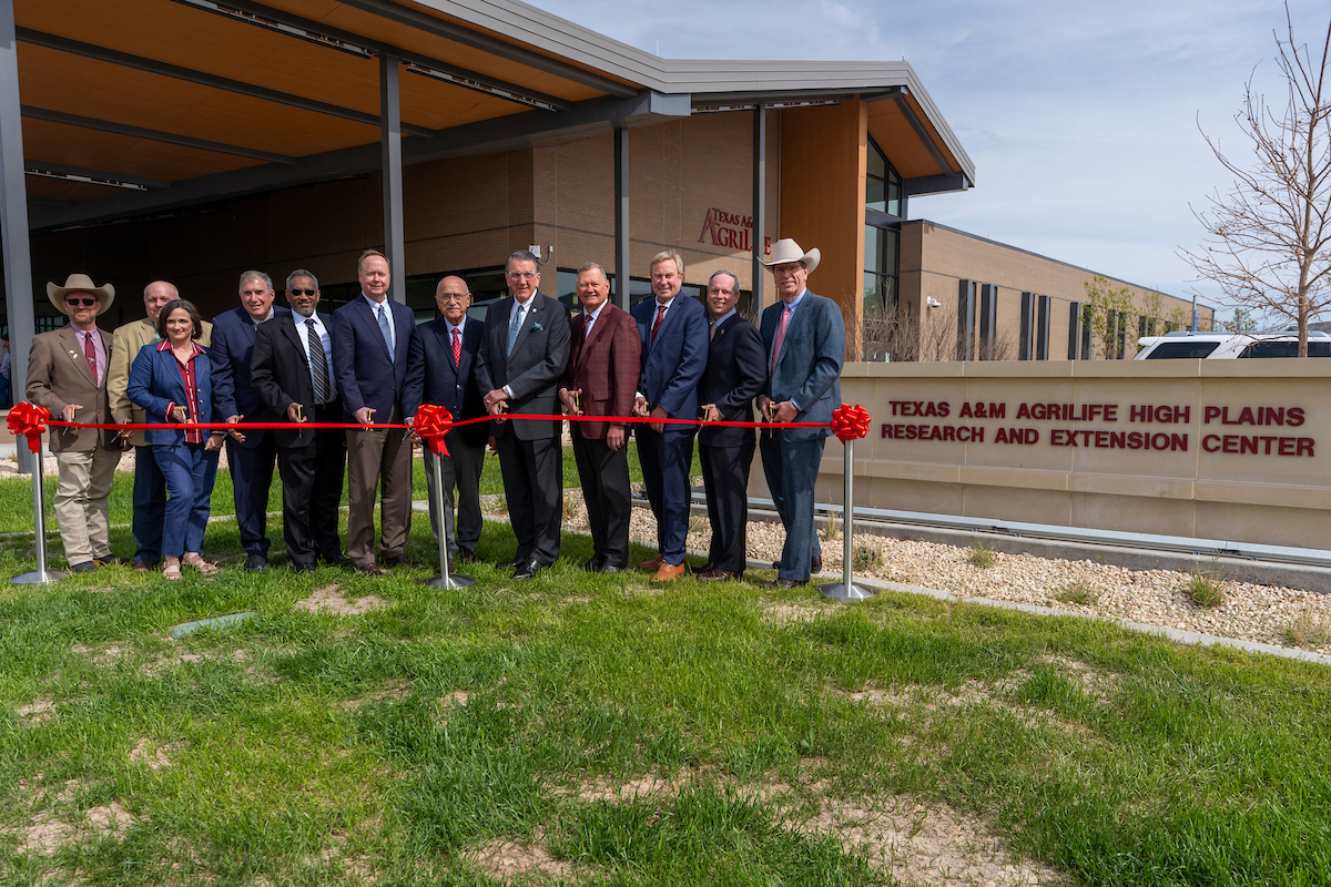 Texas A&M AgriLife celebrates new home for center serving the High Plains