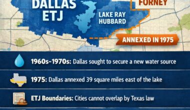 Why So Much of “Forney” Is Actually in Dallas Territory