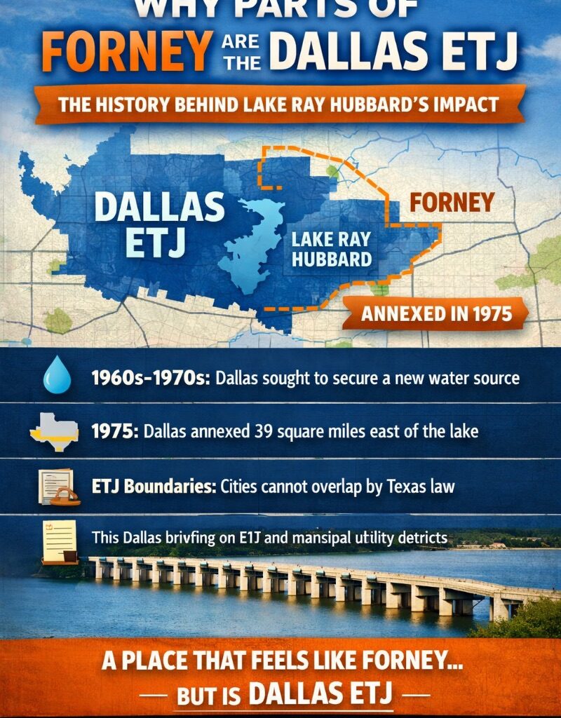 Why So Much of “Forney” Is Actually in Dallas Territory