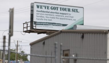 Abortion fund billboard in Las Cruces targets veterans, military families