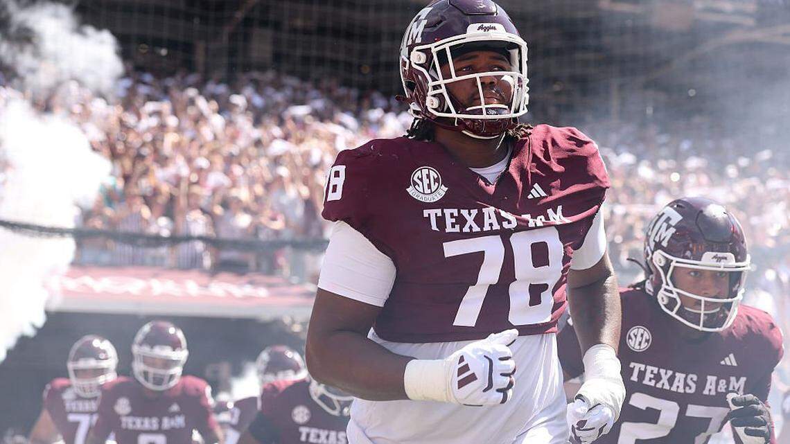 Dametrious Crownover of Texas A&M taken in NFL draft