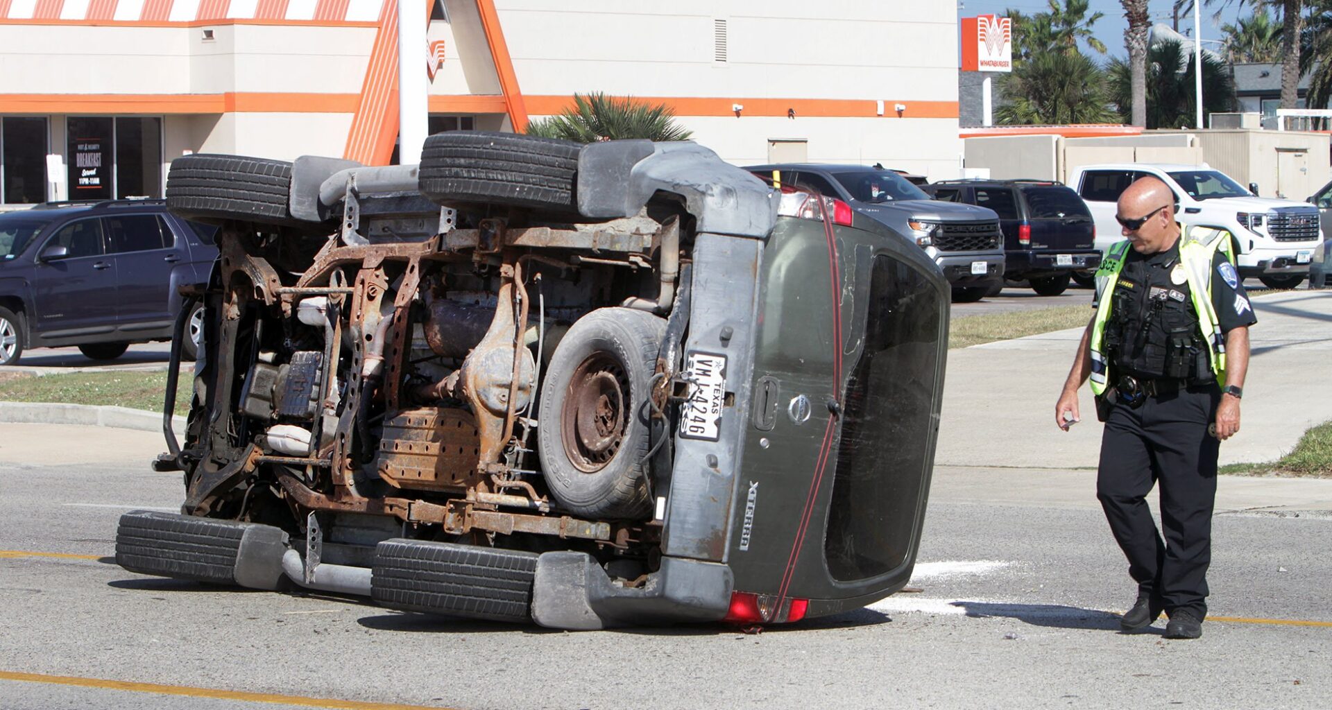 Overturned - Port Aransas South Jetty