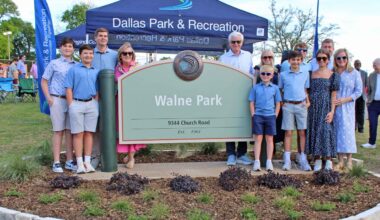 Walne Park officially renamed as proud family and grateful friends look on