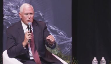 College Station man arrested at Texas A&M after shouting profanities at former VP Mike Pence