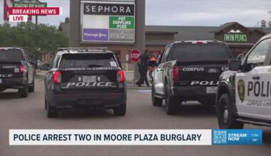 CCPD arrests two suspects in Moore Plaza robbery