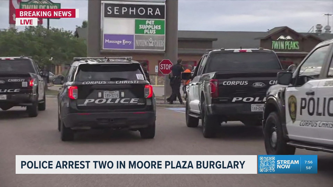 CCPD arrests two suspects in Moore Plaza robbery