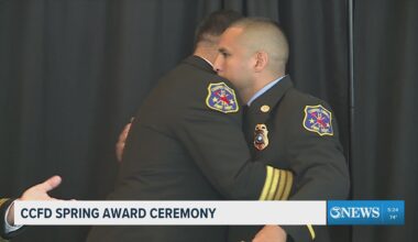Corpus Christi Fire Department holds spring awards ceremony