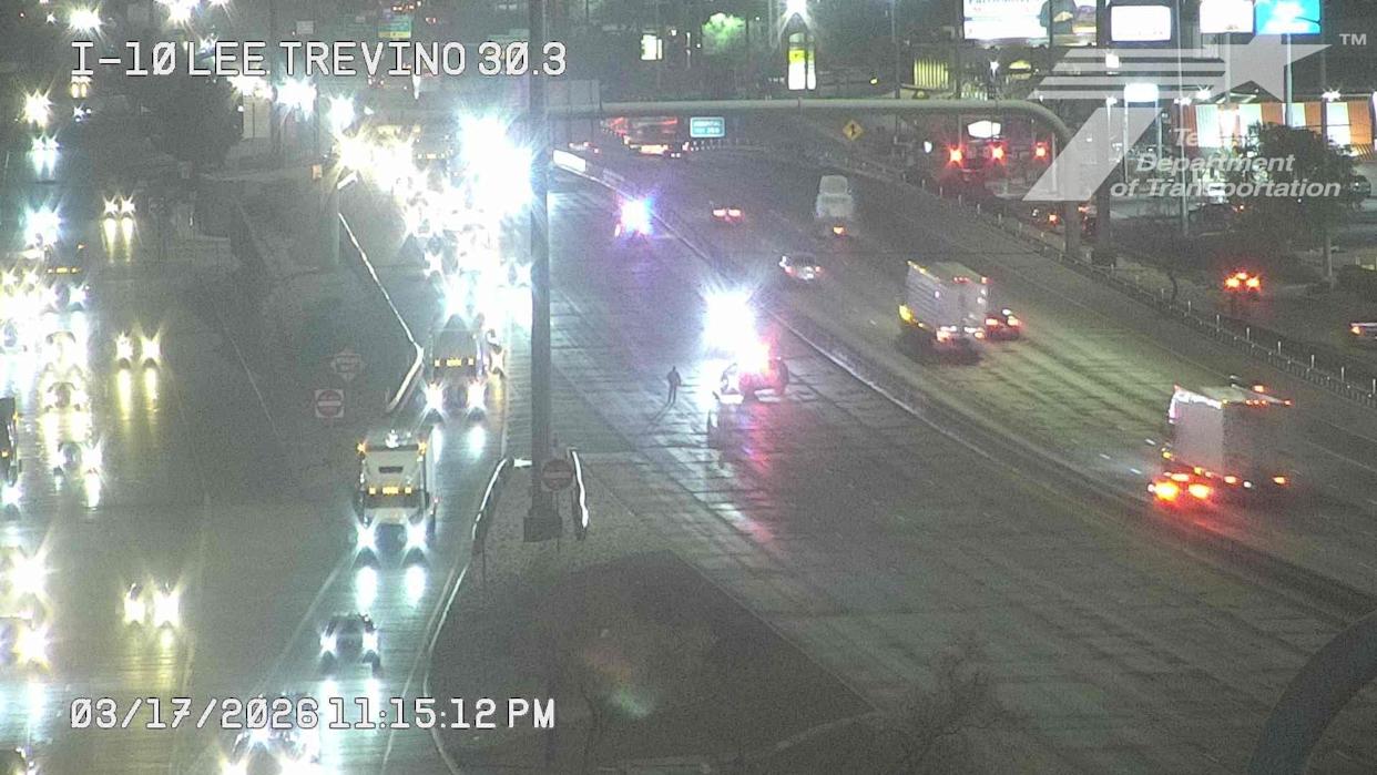 A 15-year-old girl died after a vehicle she was in was struck from behind by another vehicle that was being driven at a high rate of speed about 11 p.m. on Tuesday, March 17, 2026, on Interstate 10 East near the Lee Trevino exit in East El Paso.