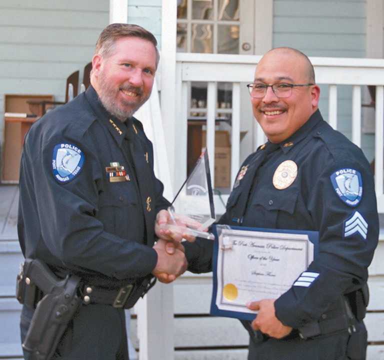 Police officers, employees recognized - Port Aransas South Jetty