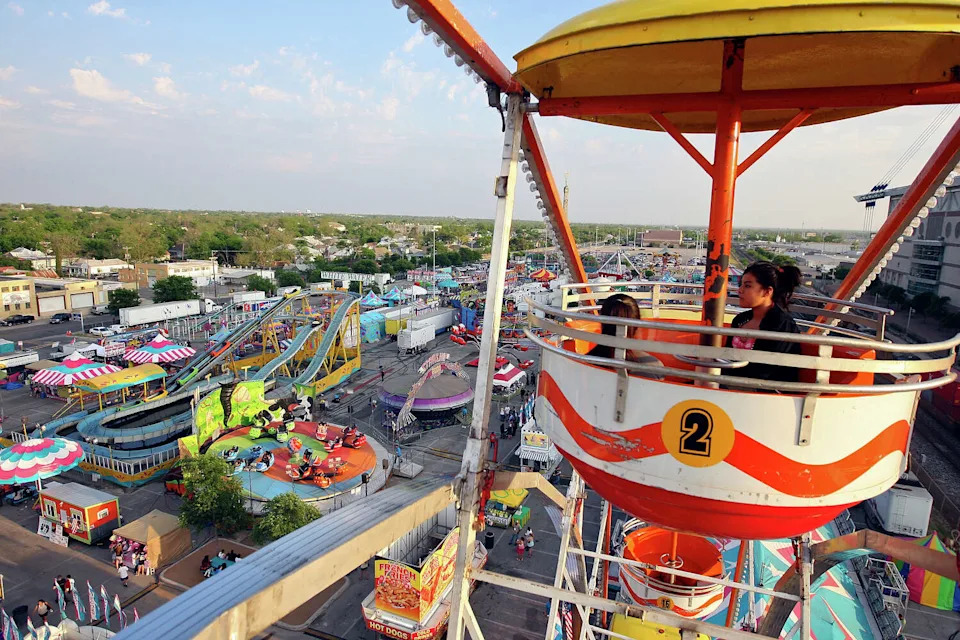 The annual Fiesta Carnival at the Alamodome takes family fun to new heights during Fiesta. (Edward A. Ornelas / San Antonio Express-New file photo)