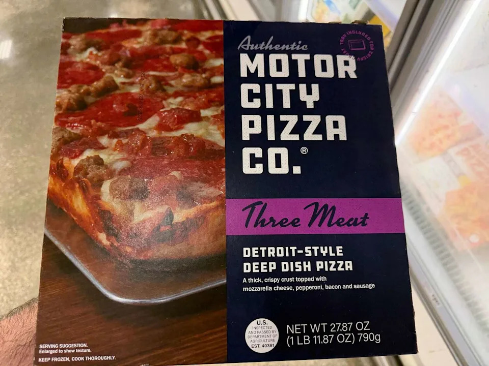 Authentic Motor City Pizza Co. from H-E-B. (Peter L. Scamardo II/MySA)