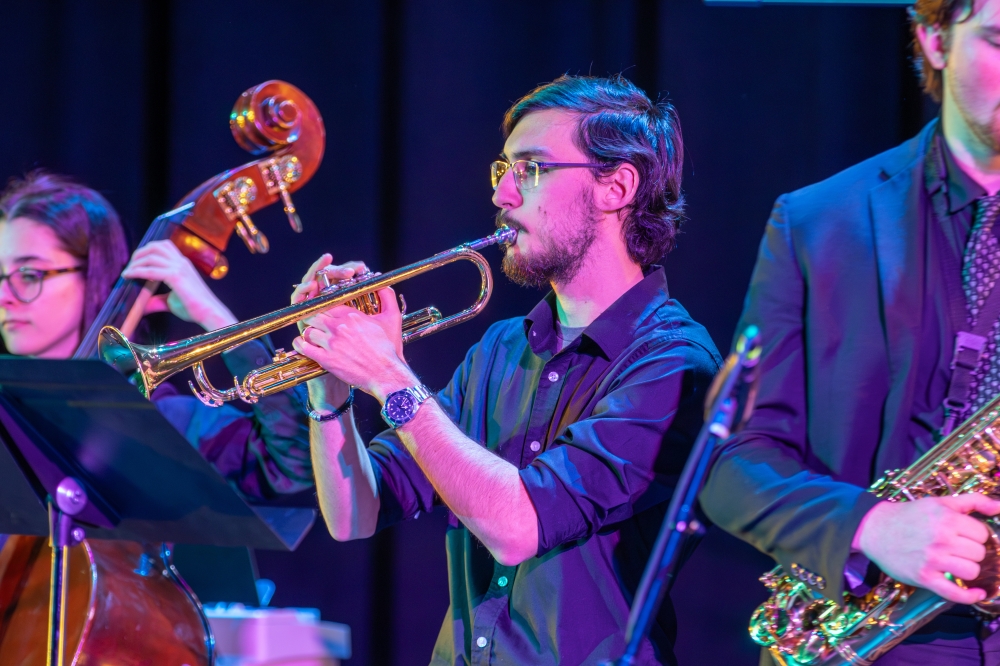 The UT Dallas jazz ensemble will perform jazz pieces from a variety of periods. (Courtesy UT Dallas)
