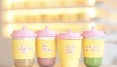 La La Land Cafe drinks