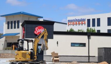 Swig's newest location will be in North San Antonio, off of Evans Road and next to Morningstar Storage. (Andrew Creelman/Community Impact)