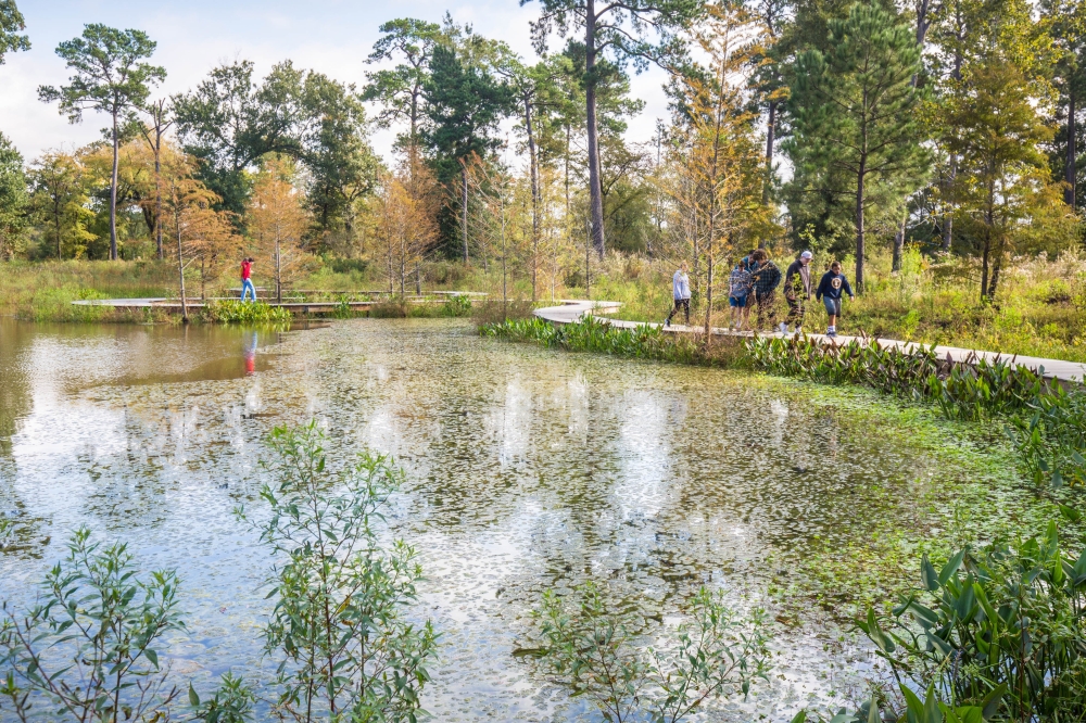 Visitors can stop by the Houston Arboretum for free year-round. (Courtesy Christina Spade)