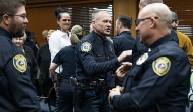 Pflugerville police handled over 45,000 calls in 2025, with officials highlighting increased use of AI tools, faster response times and expanded investigations. (Courtesy city of Pflugerville)