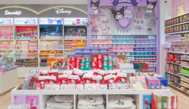 Miniso interior store display