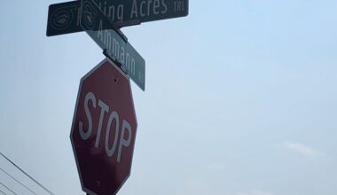 Rolling Acres Trail from Ammann Road to Flagstone Hill Drive is planned for reconstruction in 2028. (Jarrett Whitener/Community Impact)