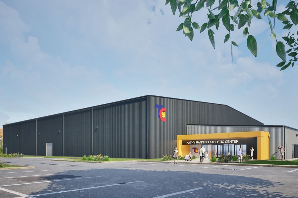 Rendering of Kathy Manning Athletic Center