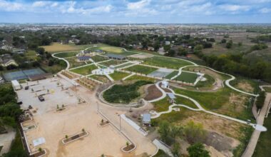 The city of Hutto is nearing the finish line of an $11 million expansion project to Fritz Park. (Courtesy city of Hutto)
