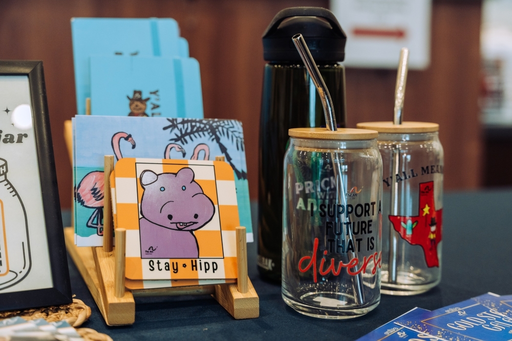 The city of Hutto also recently hosted an opening art reception at City Hall, showcasing artwork made by Hutto artists, including individuals from The Arc of the Capital Area’s Hutto campus. (Courtesy city of Hutto)