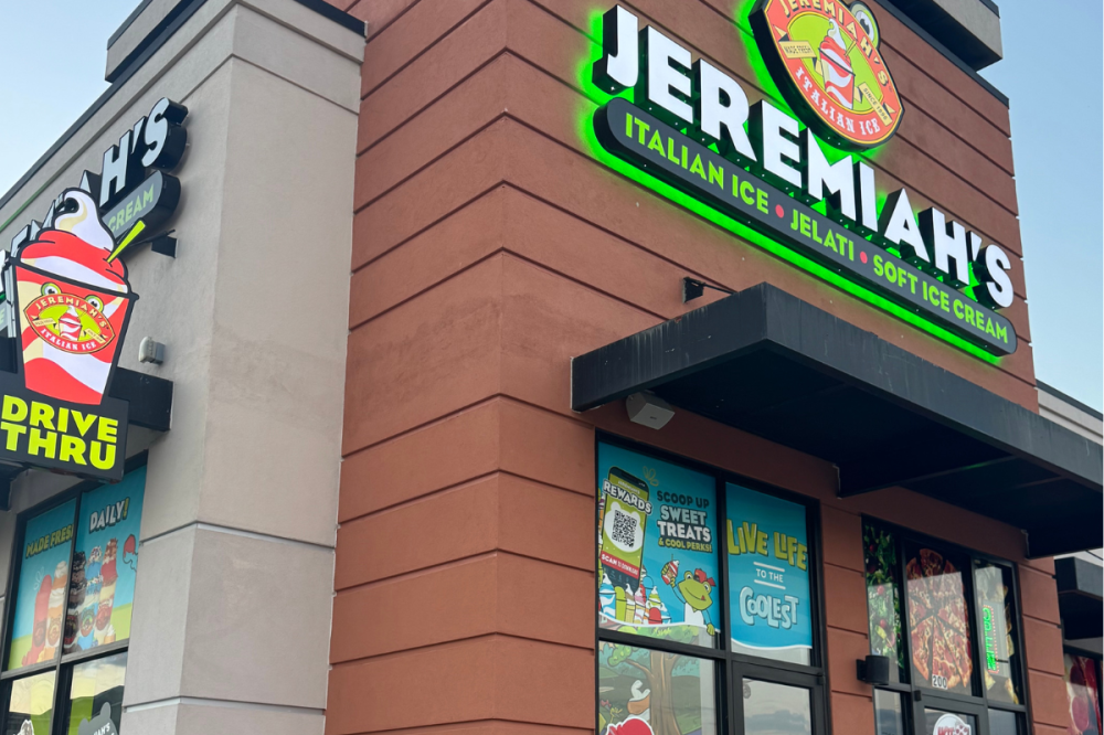 An outside view of the new Jeremiah's Creekside location