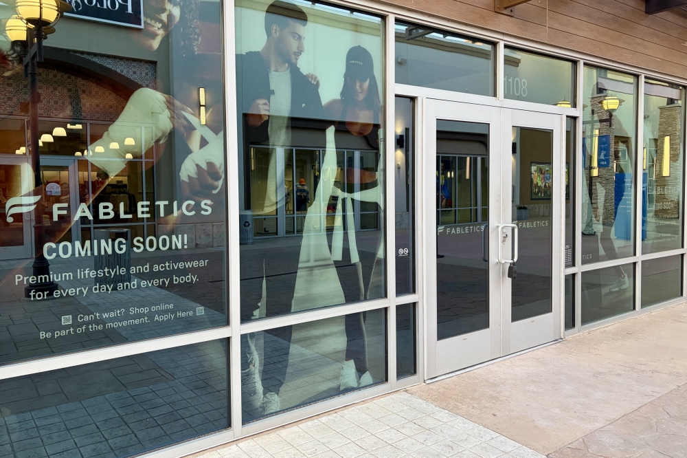 The new Fabletics store in Tanger Outlets Fort Worth will be located next to Kate Spade New York. (Cody Thorn/Community Impact)