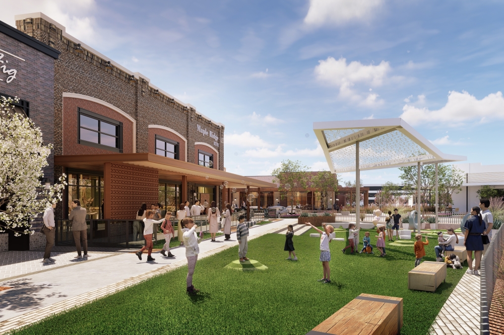 ‘Front door to our city’: Billingsley Company’s mixed-use Sloan Corners development makes progress in Allen