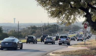 cars driving on Hwy. 71