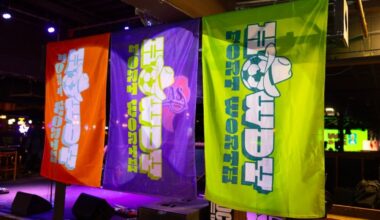 Fort Worth World Cup Soccer flags
