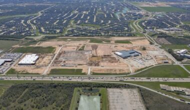 NewQuest has broken ground on the multitenant component Texas Heritage Marketplace, located at the southeast corner of Texas Heritage Parkway and I-10. (Courtesy NewQuest)