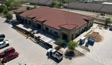 City of Kyle staff will present a temporary road safety solution for the new community center at an April 7 meeting. (Courtesy city of Kyle)