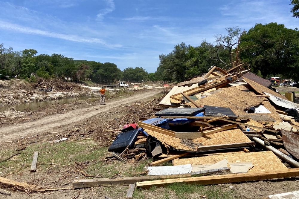 Catastrophic flooding along Sandy Creek in northwest Travis County destroyed dozens of homes and resulted in multiple fatalities from July 4-5. (Chloe Young/Community Impact)