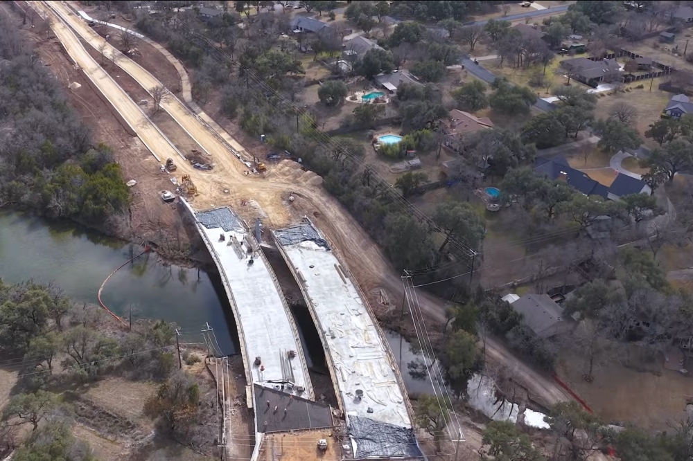 City crews will continue work on the Wyoming Springs Drive extension through this fall. (Courtesy city of Round Rock)