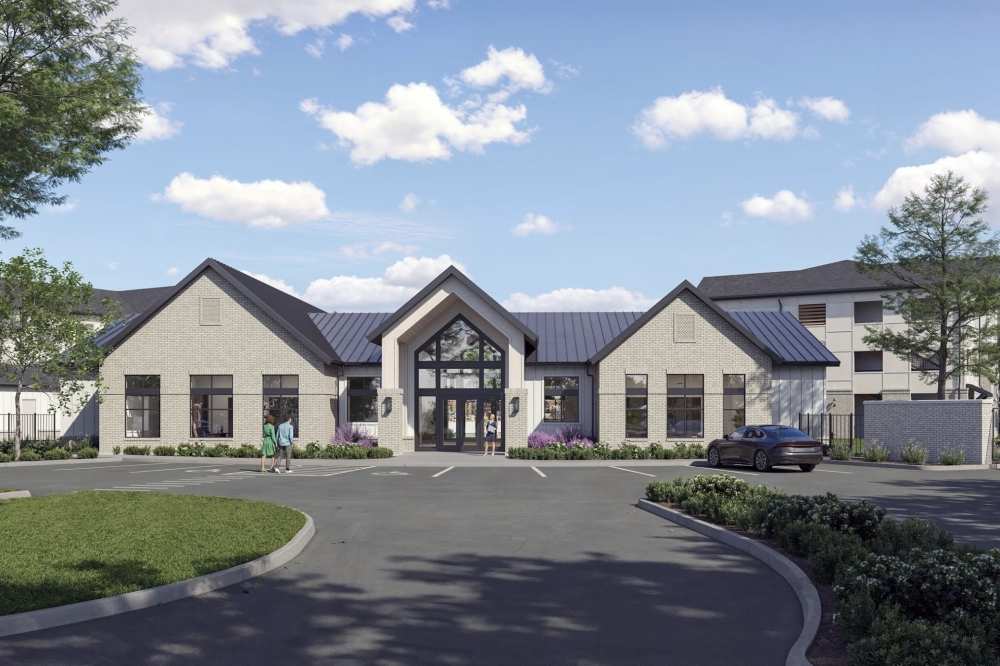 OHT Partner's west Houston apartment complex will have several amenities as well as be close to recreation and professional establishments. (Courtesy BOGZA)