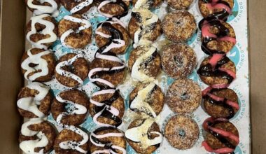 Sugar Llamas is known for its custom-designed mini-doughnuts that can be used for corporate events and other festivities. (Courtesy Sugar Llamas)