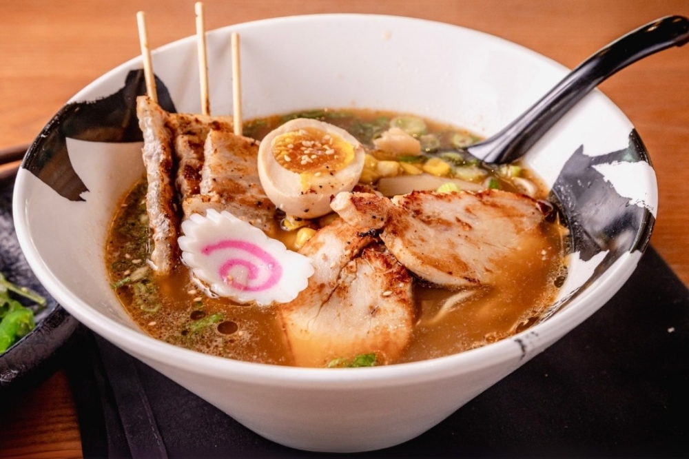 Iza Robata serves Japanese cuisine including ramen and poke bowls, as well as traditional Japanese sake, innovative cocktails and boba drinks. (Courtesy Iza Robata)