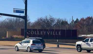 The green ribbon project work includes installing irrigation systems and planting ornamental trees, shrubs and ground cover. (Heather McCullough/Community Impact)