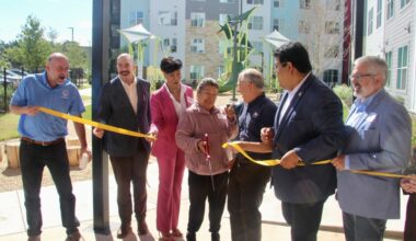 Norman Commons ribbon-cutting