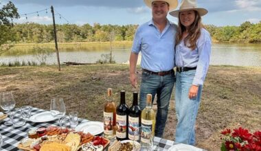 Frontier Cellars owners Lance and Alysen Bondy recently opened Frontier Cellars winery in Smithville. (Courtesy Frontier Cellars)